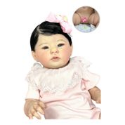 Bebê Rebon Realista Mama E Fax Xixi - Abigail