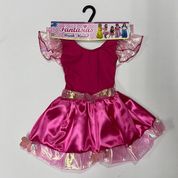 Fantasia Infantil - Borboleta - Rosa - Tam G - Brink Model