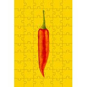 Quebra-Cabeça Pepper de 120 peças em MDF