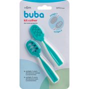 Colheres Treinamento +6m Verde 2und Buba