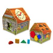 Brinquedo Educativo Casinha Interativa Fofossauros 16 Peças Xalingo