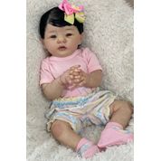 Bebe Reborn Menina Realista Toma Banho Mama E Faz Xixi