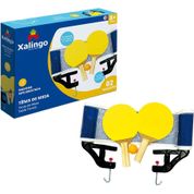 Conjunto para Tênis de Mesa Xalingo Raquete Rede Bolinha