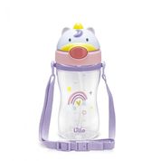 COPO INFANTIL COM CANUDO 400ML - UNICÓRNIO - LILLO