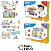 Raciocínio Lógico em Ação! 2 Jogos Matemáticos Educativos e Divertidos - Pais & Filhos
