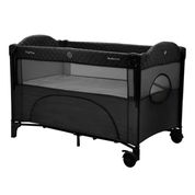 BERÇO CERCADO MILK WAY BLACK (PRETO) - KIKKA BOO