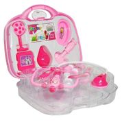 Maleta Doutor Brinquedo Educativo Médico Infantil Luz E Som Menina Menino