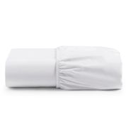 Lençol Unique Avulso de Baixo Queen com Elástico Micro Percal 400 Fios - Branco
