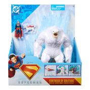 Superman O Filme, Playset 3 Bonecos Superman, Krypto e Yeti