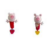 Pelúcia Interativa - Peppa Pig - Buzininha Com Mordedor - Sortida - Yes Toys