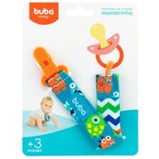 Prendedor De Chupeta Monstrinhos Azul Buba