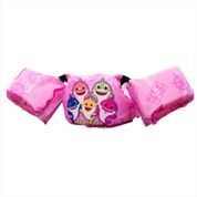 Colete Boia Infantil Summer Life Baby Sharky Rosa Auxiliar Flutuação Até 25Kg Ajustável Seguro