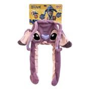 Touca Gorro Pelúcia Stitch Disney 60 Cm - Angel Com Movimento Orelha Mexem - Toyng