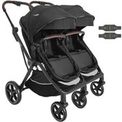 Carrinho Kiddo para Gemeos Duplo Nomad Preto