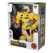 Robô Solar com Luz Som Movimento DM Toys