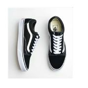 Tênis  Unissex Skate Old Skool Black White