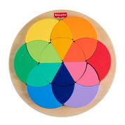 Brinquedo Interativo - Círculo De Cores Mágicas De Madeira - Fisher-Price