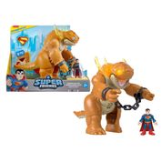 Conjunto Superman vs Kaiju c/ Som e Luz - Imaginext - Superman Filme - DC Super Friends - Fisher Price - Mattel