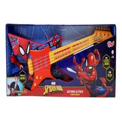 Guitarra Elétrica Homem Aranha Com Luz E Som Toyng 58343