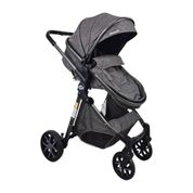 CARRINHO DE BEBE EUROPEU LUXO 3 EM 1 ARES CHOCOLATE - PASSEAR BABY