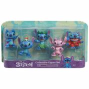 Boneco Stitch - Colecionáveis com 5 de 7cm - Disney
