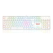 Teclado gamer RGB Mitra Branco Switch Vremelho K551W-RGB