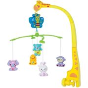 Mobile Buba Musical Animais Amarelo