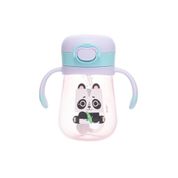 Copo Com Alça Canudo Kouii Filhotiis Panda Pandi Lilás