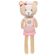 Pelúcia - Ursinho Soft Cookie - Rosa - Buba