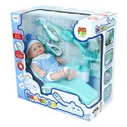 BONECA DOUTOR DM DENTISTA AZUL - DM BRASIL