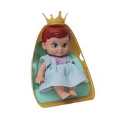 Boneca Princesas Disney Ariel Baby - Pequena Sereia - FUN