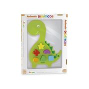 Brinquedo de Encaixe Animais Didáticos Dino - Junges