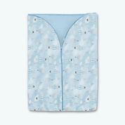 Porta Bebê Hug Sonhe Alto Azul Místico