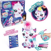 Airbrush Plush Pelúcia Para Colorir - Unicórnio com Luz - Fun