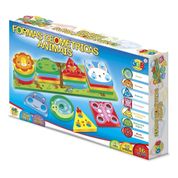 Jogo Formas Geométricas Animais - GGB Brinquedos