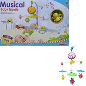 Brinquedo Infantil Mobile de Berço Musical Giratório