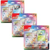 Kit 3 Blister Triplo (9 Booster) Evoluções Prismáticas EV8.5 - 57 Cartas - Pokémon TCG - Copag
