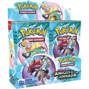 BOOSTER  C/ 36 PACOTES POKEMON AMIGOS DE JORNADA + CARTA RARA - COPAG