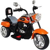 MOTO ELETRICA INFANTIL 3 RODAS TR 1501 6V LARANJA - BELFIX