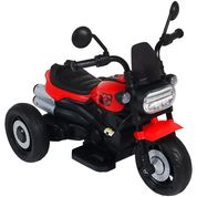 MOTO ELETRICA INFANTIL 3 RODAS FREEWAY KING 6V VERMELHA - BELFIX