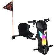 TRICICLO ELETRICO DRIFT 360 COM LED 120KG 250W/36V PRETO - BELFIX