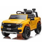 CARRO ELETRICO INFANTIL FORD RANGER 12V AMARELO - BELFIX