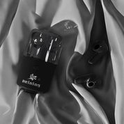 Fone de Ouvido Preto com Caixa de Som Bluetooth Sem Fio