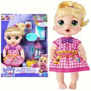 Boneca Baby Alive Loira Festinha do Chá Faz Xixi 3+Hasbro