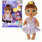 Boneca Baby Alive Morena Festinha do Chá Faz Xixi 3+ Hasbro