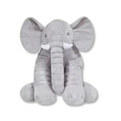 ALMOFADA ELEFANTE GIGANTE CINZA - BUBA