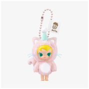 Boneca Baby Molly da Série Pocket Friends da Pop Mart - Caixa Surpresa de Pelúcia de Vinil