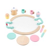 Brinquedo Primeira Infância - Jogo de Chá de Madeira - Fisher-Price