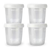 Pote Para Leite Materno Pimpolho Com 4 Unidades Branco
