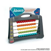 Brinquedo Educativo - Ábaco 50 - Cores Sortidas - Elka